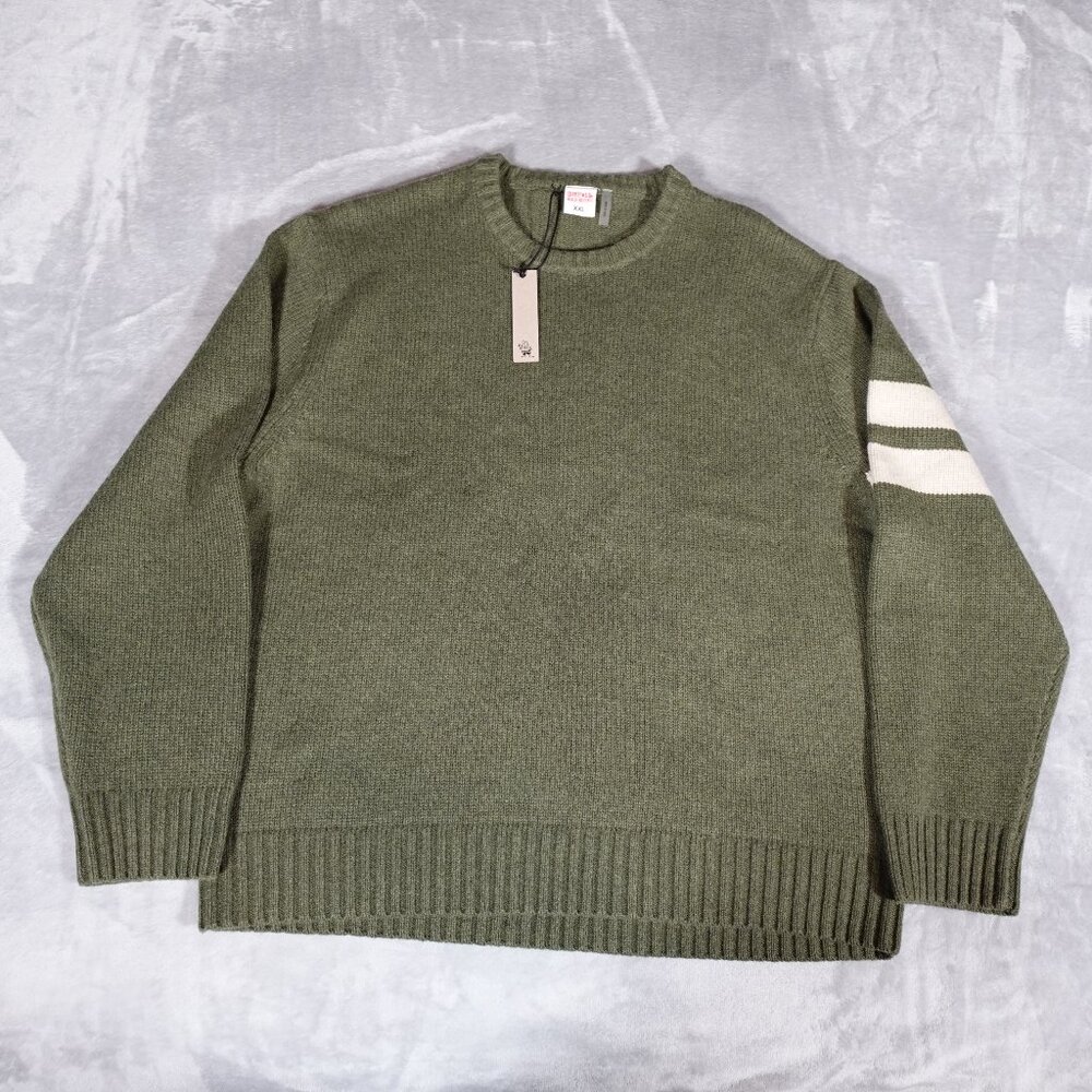 Birdwell Olive Green Crewneck Sweater